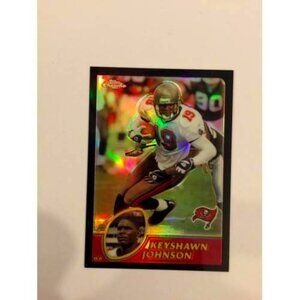 2003 Topps Chrome Black Refractors #77 Keyshawn Johnson 243/599 (039)